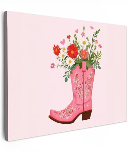 MuchoWow© Impression sur Toile Decoration Murale Peinture Tableaux - Fleurs