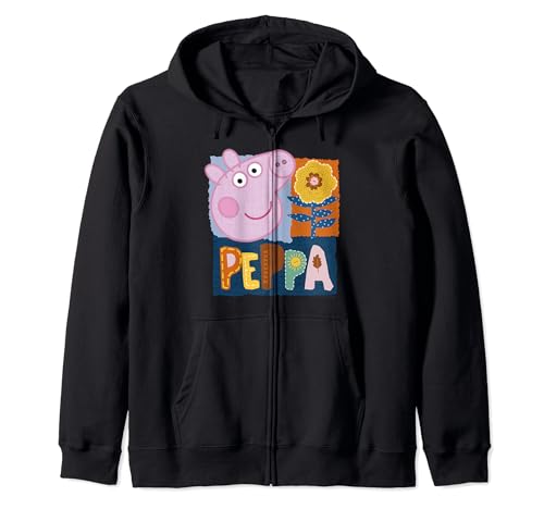 Vest à capuche Peppa Pig pour les sorties d'école et jeux de plein air en famille