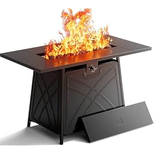 BALI OUTDOORS Propane Fire Pit Pati...