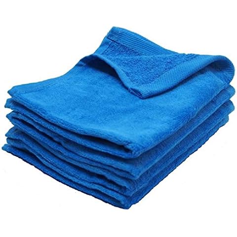 Show Car Guys Fingertip Towels Royal Blue 11" x 18" 100% Cotton Terry-Velour. Cover