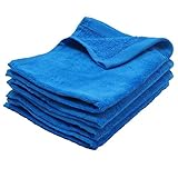 Fingertip Towels Royal Blue 11' x 18' 100% Cotton Terry-Velour.