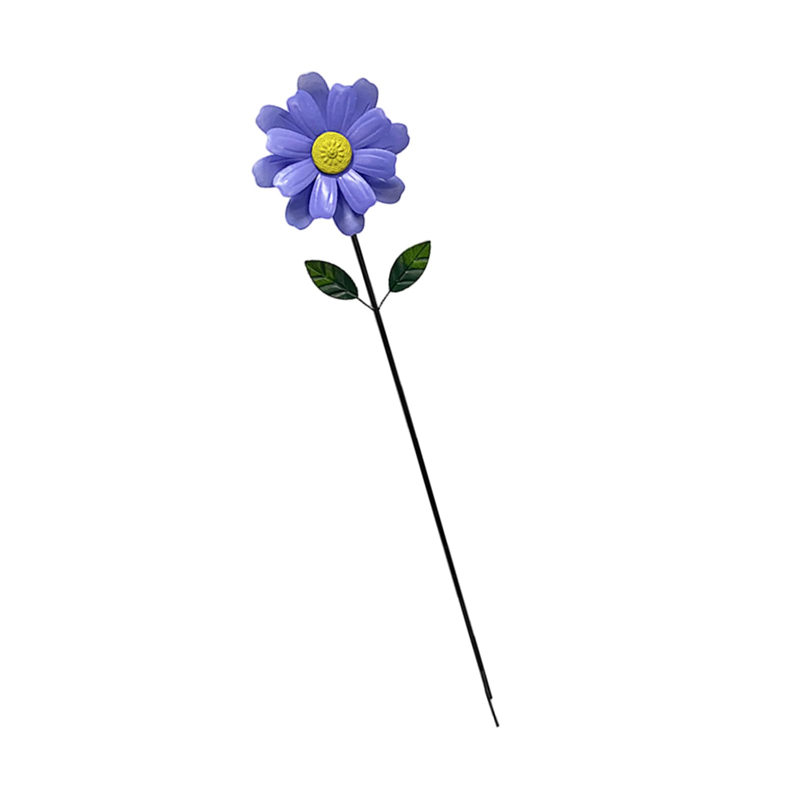 Wind Spinner with Stake for Yard Garden Decoration Flower Theme Garden Wind Sculpture Decoration Weather Windmill