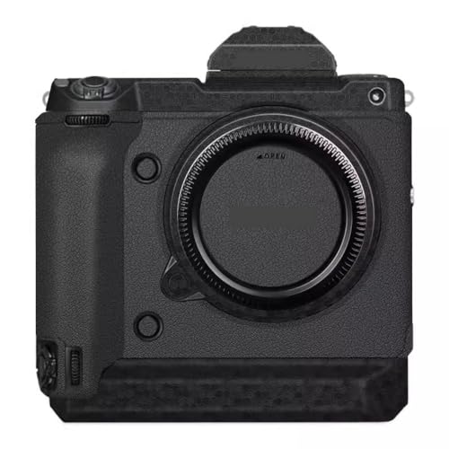 GFX 100 カメラスキンラップ 傷防止ステッカーコート ビニール保護フィルム ボディプロテクター デカールカバー FujiFilmに適合する GFX100(ハニカムブラック+レザーブラック)
