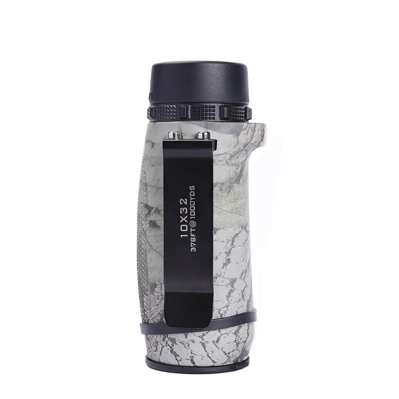 Monocular 10x32 mini de bolsillo para camping y accesorios de telescopios 6