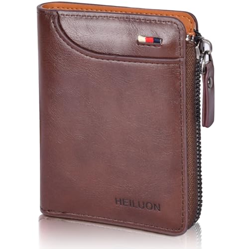 La mejor selección de regalos dia del padre para comprar hoy. 39 Carteras para Caballero - Billetera para Hombre de Piel Suave con Cierre y Protección RFID, Ventana INE Visible, 12 Espacios para Tarjetas, Regalo ideal para Cumpleaños, Navidad...