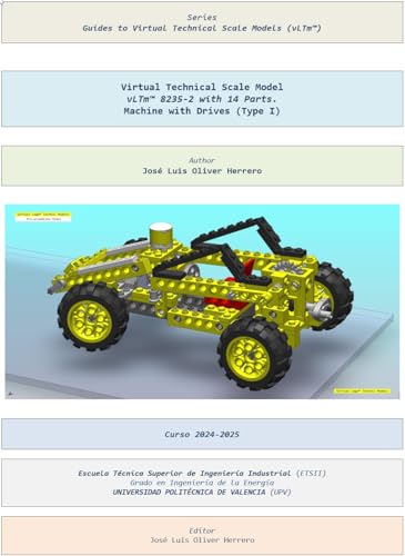  Virtual Technical Scale Model vLTm™ 8235-2 with 14 Parts. Machine with Drives (Type I) (Guides to Virtual Technical Scale Models (vLTm™) Book 679) (English Edition)