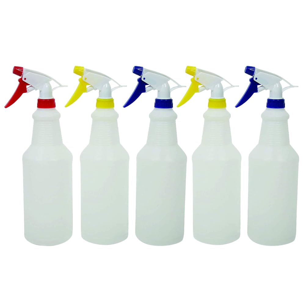 FRCOLOR Bouteille Pulvérisatrice Vide 750Ml Plastique Vaporisateur Multiusage Pour Nettoyage Et Aromathérapie À Usage Intérieur Et Extérieur