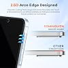 Protector de privacidad y lente de cámara 3+3 para Samsung Galaxy A36 5G | Protector de pantalla de privacidad de vidrio templado 9H para celular 8