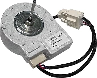 50240401000Q, AP6037378, ZWF-02-4 Evaporator Fan Motor Compatible With Magic Chef, Midea, Avanti, Premium Daewoo, Haier Refrigerators BCD-330WTV 12V 4W Freezing Fan Motor