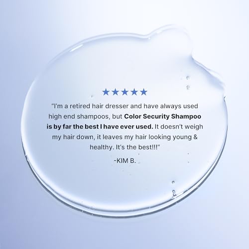 COLOR WOW Color Security Shampoo - Sulfate Free & Residue-Free Formula | Healthy Looking Hair & Scalp - 8