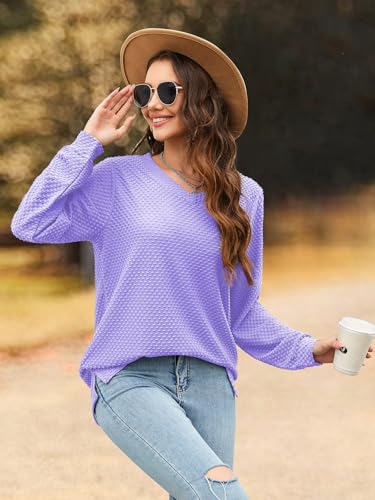 Image of Bulotus Womens Turtleneck Sweaters Ribbed Knit Split Cowl Neck Tunic Sweaters