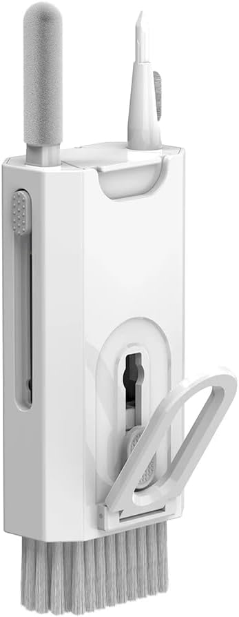 Generic 8 in 1 Multifunctional Electronic Cleaning Kit, Cleaning kit Phone, Keyboard Dust Removal Brush, Laptop, Headphones, Smartphone, Tablet Cleaner with Spray and Microfiber Cloth, White Generic 8 in 1 Multifunctional Electronic Cleaning Kit, Cleaning kit Phone, Keyboard Dust Removal Brush, Laptop, Headphones, Smartphone, Tablet Cleaner with Spray and Microfiber Cloth, White