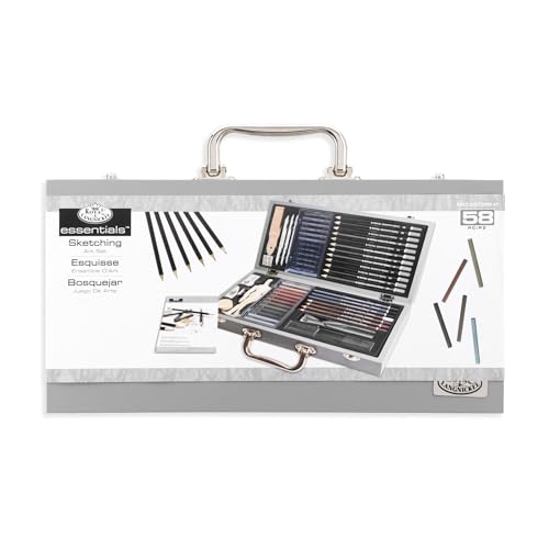 Royal & Langnickel Essentials - Maletín con material para dibujo