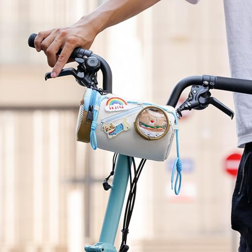 Pochette de vélo guidon imperméable 2L protection pluie VTT - 2