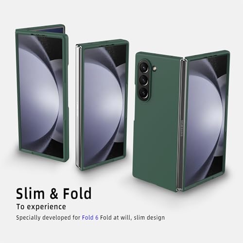 Image of for Samsung Galaxy Z Fold 7 Case Slim Featherlight | Bare Hand Feel Anti-Oil Spray Cover | Precise Fit | Anti-Shock Core Guard - Silver