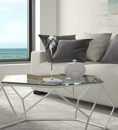 Ebsem Sermo Premium 24 Incense Sticks Hand Rolled Low Smoke Perfect For Aromatherapy, Meditation, Relaxation, Positivity, Calming (Vanilla), Natural Color #TOP4