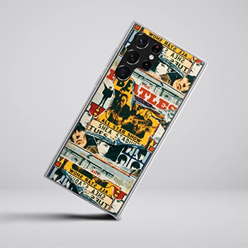 DeinDesign Coque en Silicone Compatible avec Samsung Galaxy S22 Ultra Etui Silicone Coque Souple The Beatles Rock ‘n’ Roll Musique - Les Beatles, Paul McCartney, John Lennon, RIngo Starr, George Harrison DeinDesign Coque en Silicone Compatible avec Samsung Galaxy S22 Ultra Etui Silicone Coque Souple The Beatles Rock 'n' Roll Musique – Image 3