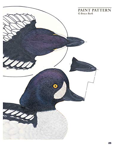Decorative Decoy Carver's Ultimate Painting & Pattern Portfolio, Revised Edition (Fox Chapel Publishing) Drakes & Hens For 16 Species With Full-Color Patterns, Mixing Instructions, & Over 100 Photos #TOP3