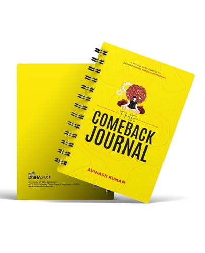 Image of The Comeback Journal | Productivity Journal for Focus, Discipline, Habit Building & Personal Growth | Daily Planner with Reflection, Goal Setting & Progress Tracking
