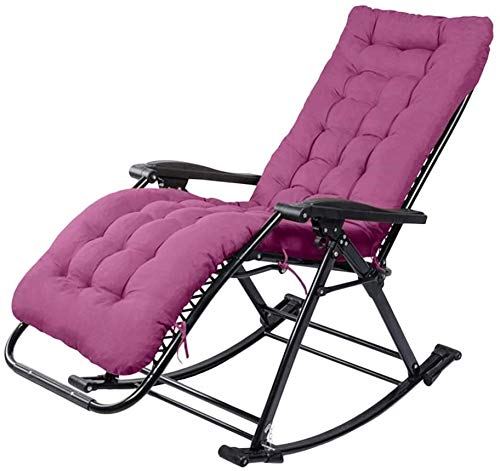 Chaise longue de patio inclinable marron : le transat renforcé spécial 240 kg