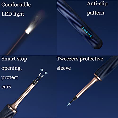 Bebird Note3 Pro Earwax Remover Endoscope Cleaner Pick Kit With Camera, Wireless Ear Wax Removal Otoscope With Tweezer & Tip Compatible With Iphone, Ipad & Android Smart Phones(White) #TOP4