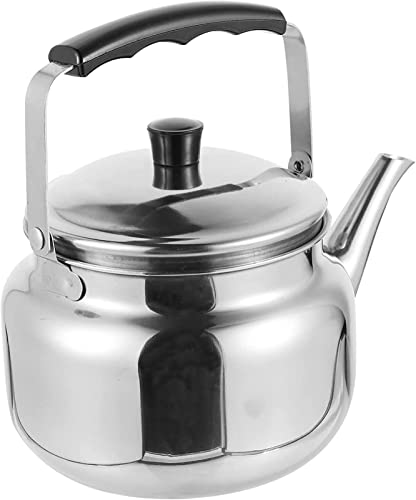 Chaleira Aço Inoxidável Fogão Bule Assobiando com Alça Ergonómica Fogão a Gás Chaleira Água Bule 1,5