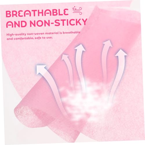 LALADEFIEE 100個 使い捨てシリコーン素材フェイスホール枕マット 美容院 マッサージ スパ用通気性ヘッドレストカバー