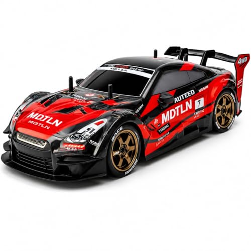 Image of XDRIFT Pro 1:16 RC Drift Car 4WD High Speed Racing Car with Proportional Control, LED Lights & Rechargeable Battery - Remote Control Car for Kids & Adults