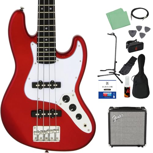 Amazon | LEGEND LJB-MINI Candy Apple Red ベース 初心者12点セット