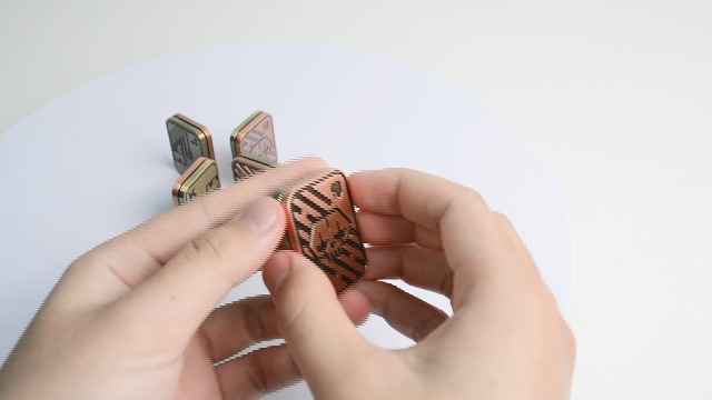 EDC Push Slider métal Fidget Anti-Stress jouets adultes doigt Spinner