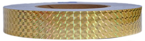 Prismatic Tape - Gold (1-inch x 150 ft) by Hoopologie