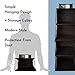 Homie Gear Wall Hanging Organizer, 4 Storage Case Racks - Closets Organization Storage System for Caps, Wallet, Shoes, Towel, Goggles, Scarves, Belt & More for Closets Items - (Black)