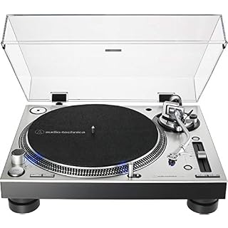 Audio Technica AT-LP140XP-SV Direct-Drive Professional Fully Manual DJ Turntable 33/45/78 RPM Speeds Includes Dust Cover… - Les Beatles, Paul McCartney, John Lennon, RIngo Starr, George Harrison