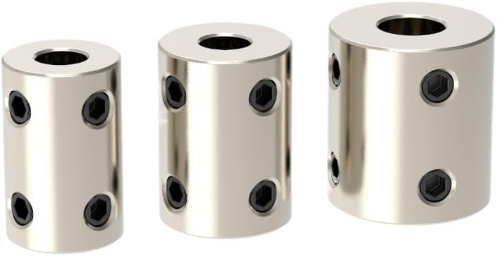 10pcs D14L22 D16L22 D20L22 45# Steel Rigid Shaft Coupling 3.17mm/4mm/5mm/6mm/8mm/10mm/12mm Coupler Motor Connector Sleeve(4mm-5mm)