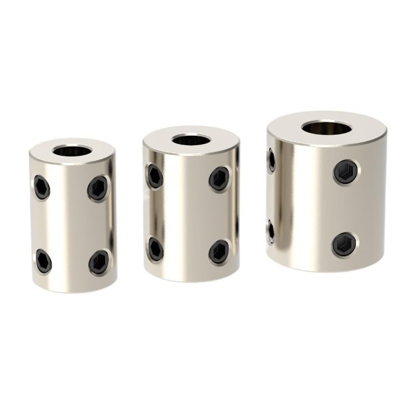 10pcs D14L22 D16L22 D20L22 45# Steel Rigid Shaft Coupling 3.17mm/4mm/5mm/6mm/8mm/10mm/12mm Coupler Motor Connector Sleeve(6mm-8mm)