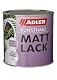 Kunstharzlack ADLER Mattlack Schwarz RAL 9005 für Holz und Metall