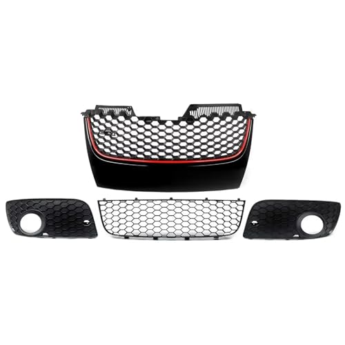 Grille de pare-chocs avant VW Golf GTI MK5 calandre noire 2006-2009