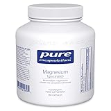Pure Encapsulations Magnesium Glycinate 120mg - Bioavailable Magnesium Chelate Tiredness and Fatigue Supplement - 180 Capsules