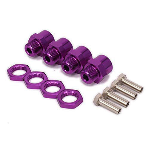 Adaptateurs hexagonaux de roue 12mm vers 17mm pour conversion de pneus RC