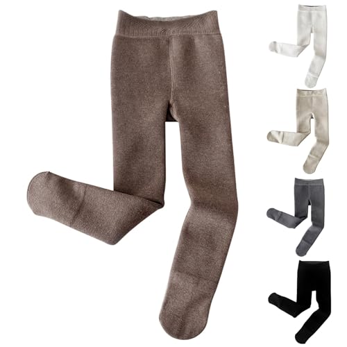 Fleece Lined Tights for Girls Winter Tights Toddler Ballet Tights Thick Warm Leggings Basic Full Length Pants2