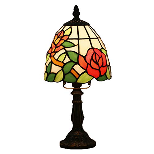 XNCH Lámparas de Mesa Estilo Tiffany Lámparas de mesita de Noche Retro Europeas Cover