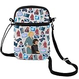MEIKIUP Lesbian Movie Crossbody Bag Love Movie Inspired Gift Lesbian Novels Lover Gift Lesbian Pride Gift (C Movie CB)