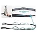 A AZURELIFE Premium Durable Stretch Straps with Loops, Stretching Strap for Physical Therapy, Multi-Loop Yoga Strap Fitness Exercise Strap for Yoga, Pilates, Dance, Flexibility&Exercise