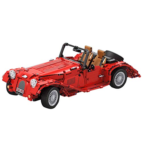 LINANNAN Technic Classic Car Modell Baukits, 1:10 Vintage Car Modell Kit, 1141 stücke Baustein Kompatibel mit Lego…