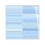 Big Blue Glass Subway Tile for Kitchen Backsplash or Bathroom/Showers, 3x6