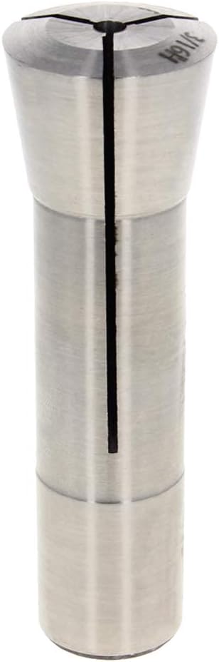 Utoolmart R8 Precision Round Spring Collet, R8 Collet, Precision R8 Collet Set, 3/16-inch Mill Chuck Holder, 65Mn Spring Steel, M12 Thread, Taper Spindle R8 Collets for Mill Machine, 1 Pcs
