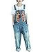 Youlee Mujer Pantalones de Pierna Ancha Peto de Mezclilla Monos Pantalones Monos...