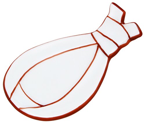 有田焼 田清窯 袋結び 箸置 赤