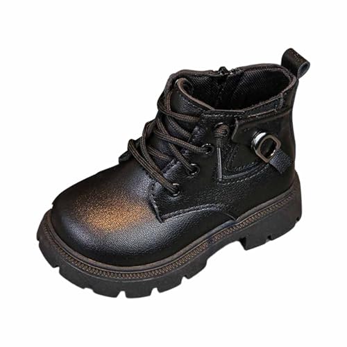 Bottes de neige garçon fille chaussures fourrées d'hiver confortables et souples