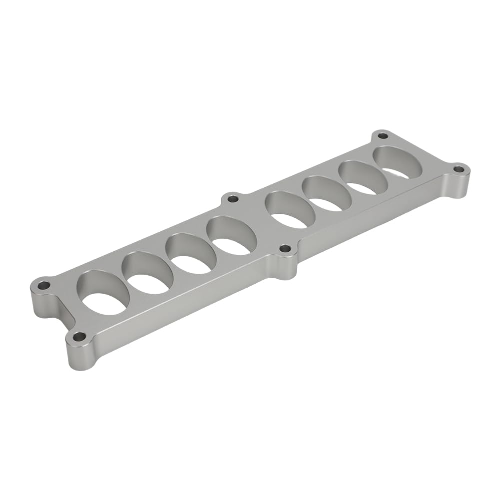 AUTOVIC Intake Plenum Spacer 1’’ Billet Aluminum Compatible with Ford F-250 F-350 5.8L Engines 1988-1997 for Felpro MS 94176